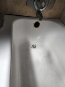 Bathtub Repair - BEFORE