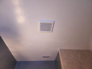 Ceiling Repaired - AFTER