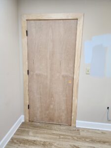 Door framing and Installation 4