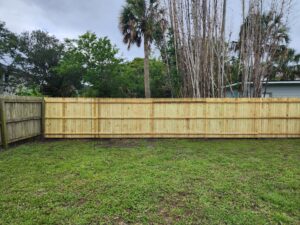 Fence Removal and Installation - AFTER