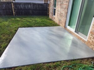 Patio repair and paint - AFTER