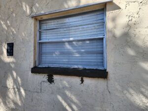 Window Repair - BEFORE